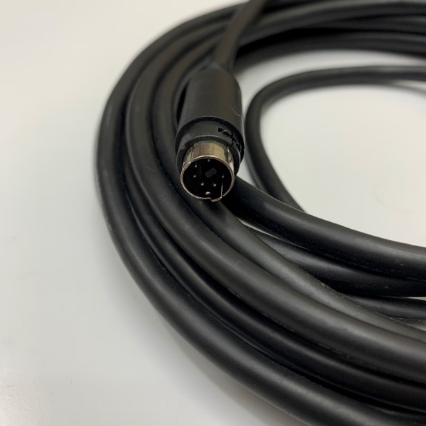 Cáp Lập Trình QC30R2 33 ft Dài 10M Cable MD6M to DB9 Male For PLC Mitsubishi Q Series Connect Computer/HMI Có Chống Nhiễu Shielded