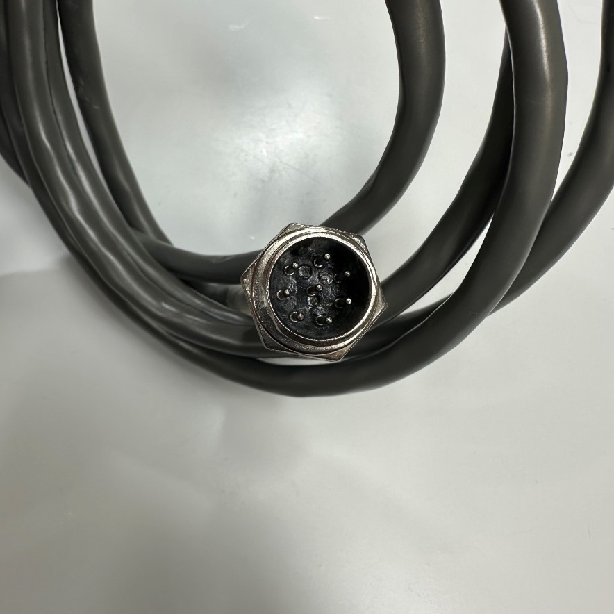 Cáp 1.5M 5ft Shielded Cable Connector APEX PLT-168-R-R 8 Pin Male Circular to DB9 Male Connector 3M 45 Degree Cable BELDEN E108998 4PR 24AWG For Signals Data And Power Industrial 5V 250V