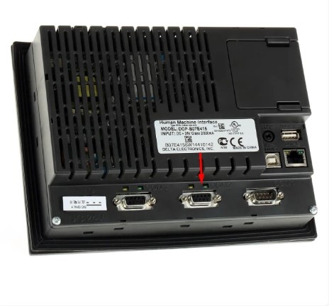 Cáp Lập Trình Programming PLC Keyence KV Series Với Delta HMI DOP-B07 Series 10 FT Cable RS232 RJ11 6P6C 6 Pin to DB9 Male Length 3M