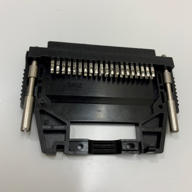 Đầu Nối Rắc Hàn Mitsubishi A6CON1 40 Pin Connector For Servo Motor PLC I/O Mitsubishi Omron Fujitsu