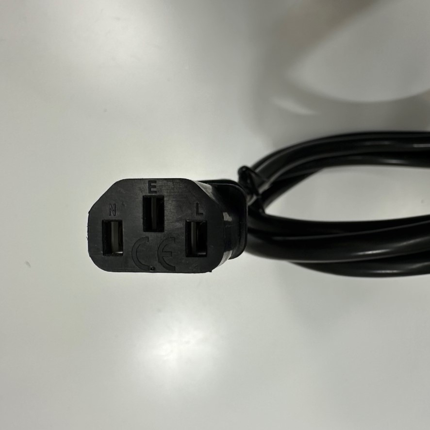 Dây Nguồn Máy Chủ 1.5M 5ft NINGBO AC Power Cord Cable Jumper Cord IEC C20 to C13 16A/10A 250V 16AWG 3x1.5mm² OD 8.0mm For Rack PDU UPS APC witch Server, Network Switch