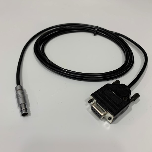 Cáp Kết Nối Lemo 4 Pin Male Connector to Serial DB9 Female Cable Length 2M