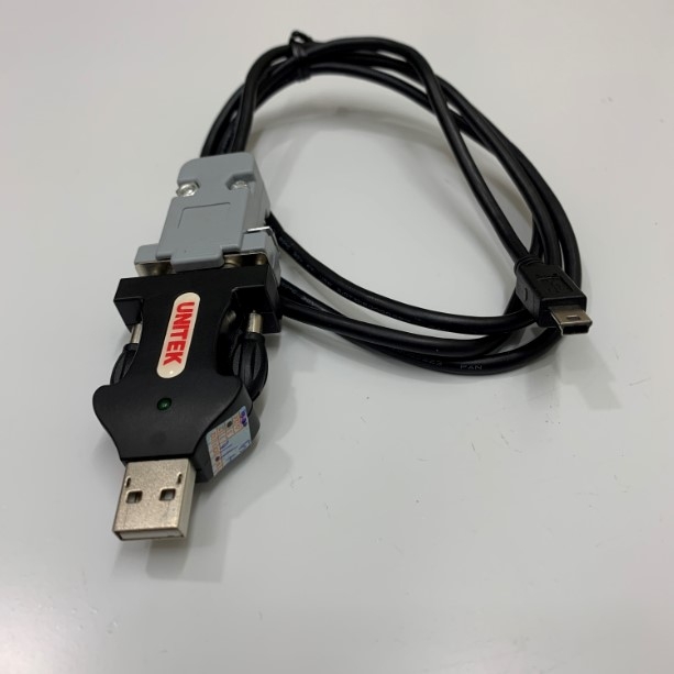 Combo Cáp Điều Khiển Console 43X0510 IBM DB9 Female to Mini USB Serial Cable 4ft + USB to Seriel RS-232 Adapter Unitek