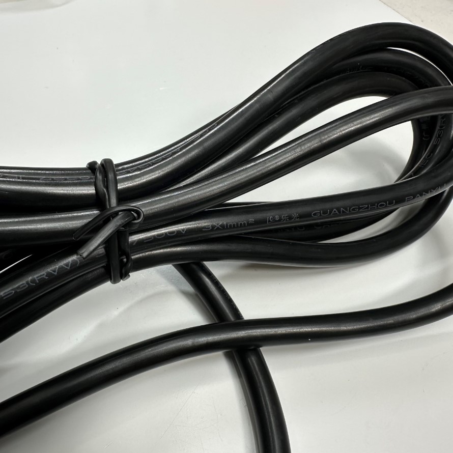 Dây Nguồn 3M 10ft Guangzhou Panyu AC Power Cord IEC-320 C13 to C14 10A 250V 18AWG 3x1.0mm² Cable For Rack PDU UPS APC witch Server, Network Switch