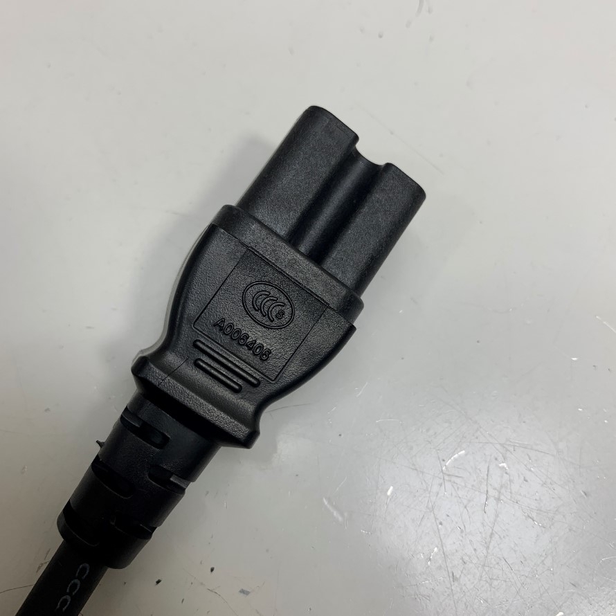 Dây Nguồn 2.5M 8.3ft Power Cord UK BS1363 Plug to C15 Fused 13A Plug 10A 250V 18AWG 3x1.0mm² UL Cable OD 7.5mm For Switch Cisco Nexus, Cisco Catalyst Networking Switch