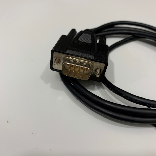 Cáp Điều Khiển Serial Data Mini USB Male to RS232 DB9 Female Adapter Cable Dài 2M