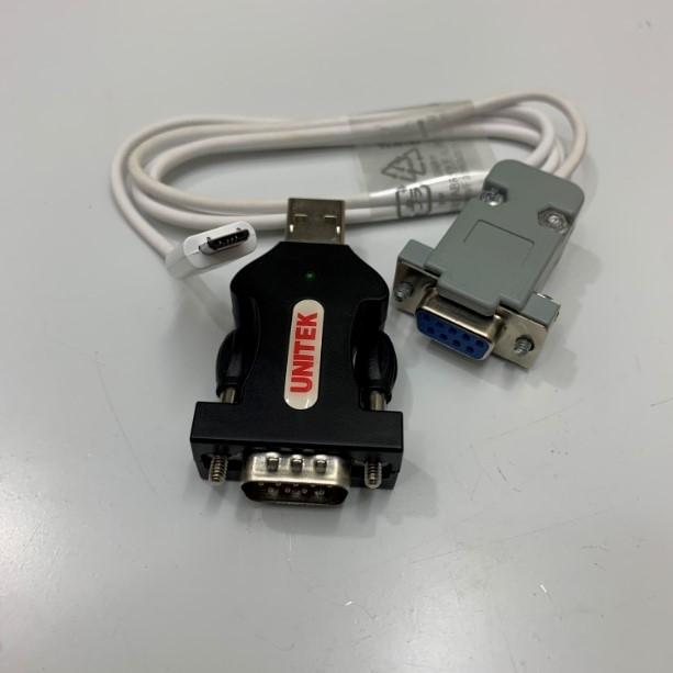 Cáp Điều Khiển OEM AP-CBL-SERU Console Adapter Cable JY728A Micro USB to RS232 DB9 Female Dài 1.4M + USB to RS232 Converter Unitek Prolific Chip