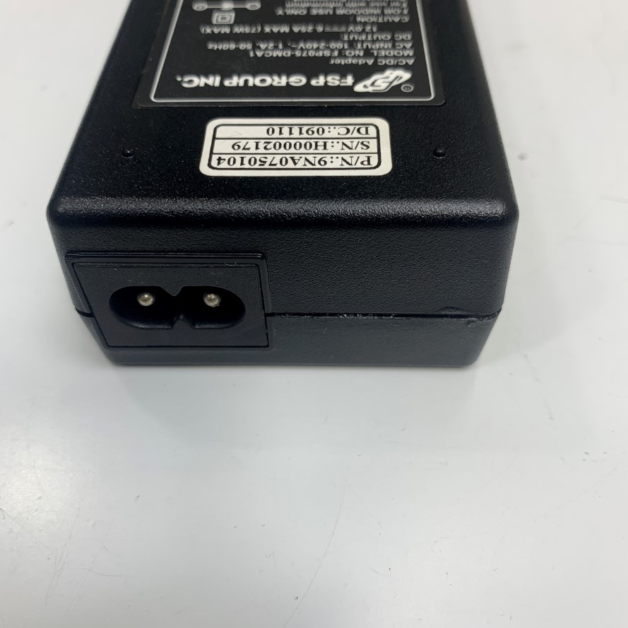 Adapter 12V 6.25A FSP OEM Minitube 09257 Connector Size XLR Jack Canon 3 Pin Female For Bình Giã Đông Tinh Trùng Bò Thawing device MT 30/54