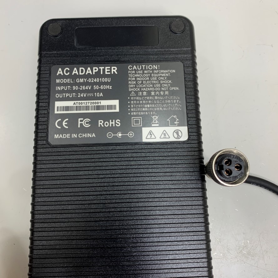 Adapter 24V 10A 240W GMY Connector Size Switchcraft 3 Pin Female Circular For Màn Hình Phẫu Thuật Nội Soi NDS Radiance G2 SC-WU26-A1515 26