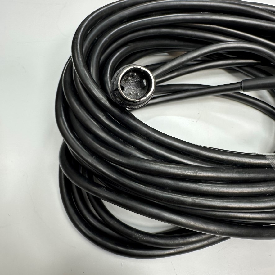 Cáp 10M 33ft Cable Shielded Connector Mini Din 4 Pin Male to 4 Core For PLC Fatek FBs Series RS232 Communication