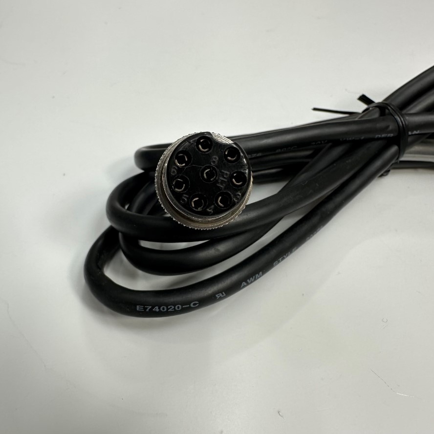 Cáp 0.8M 2.7ft Shielded Cable Connector APEX PLT-168-P-R 8 Pin Female Circular to DB9 Male For Signal Data Industrial Communication Cable
