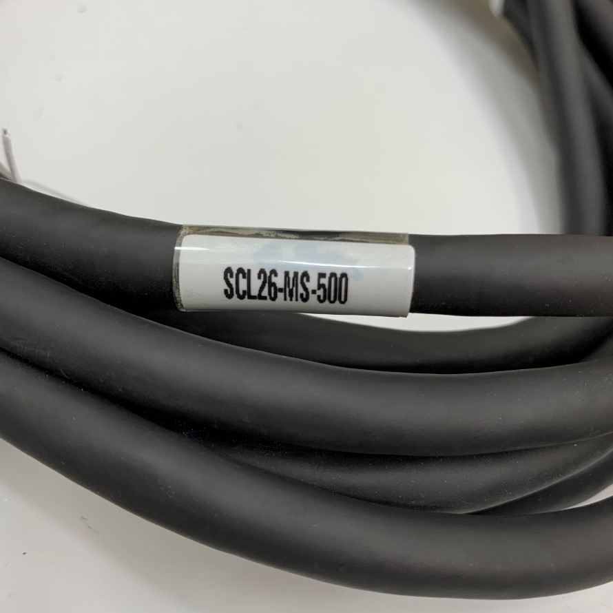 Cáp SCL26-MS-500 Dài 5M 17ft Camera Link 26 Pin MDR to SDR Cable with Locking Screws For Camera industrial Basler PoCL SDR/MDR Data Cable Sumitomo E41105-Y