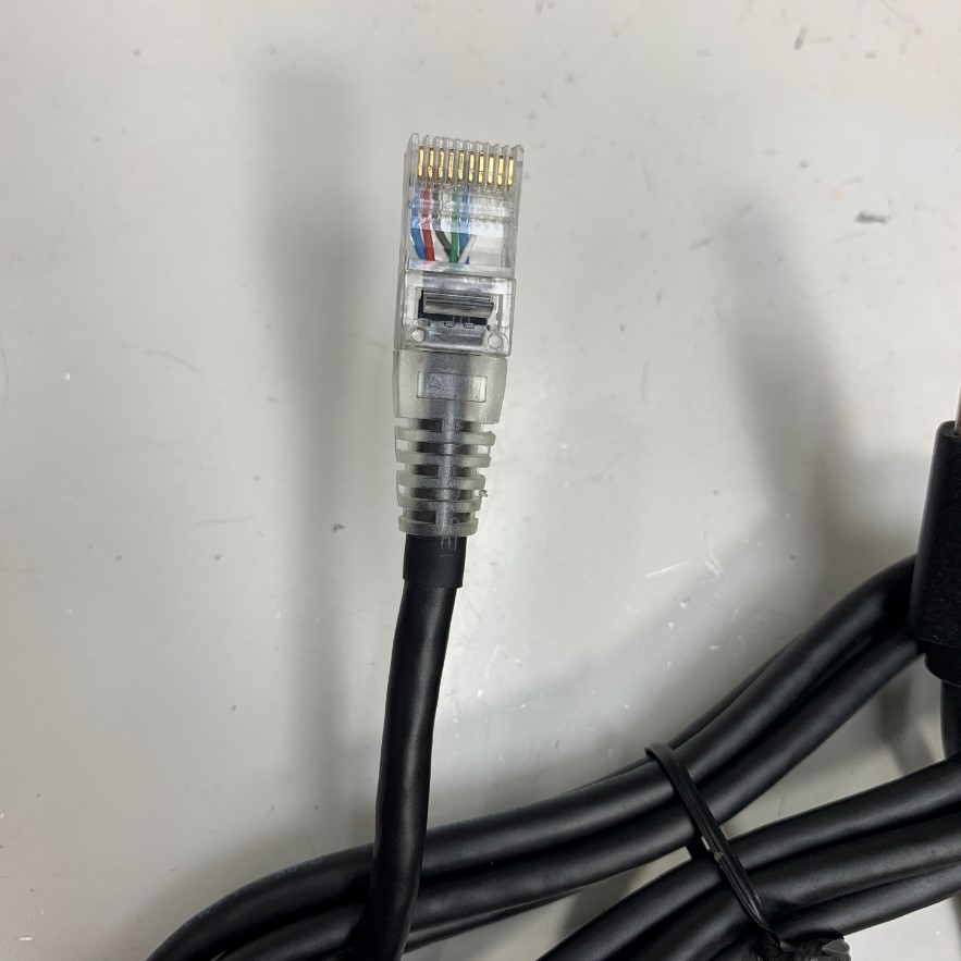 Cáp 1.8M 6ft CBA-U01-S07ZAR USB Cable For Barcode Scanner Zebra Symbol DS9208 DS4308 LI4278 LS9203 DS4308 DS4608 DS2208 Cable USB to RJ50 10 Pin 10P10C