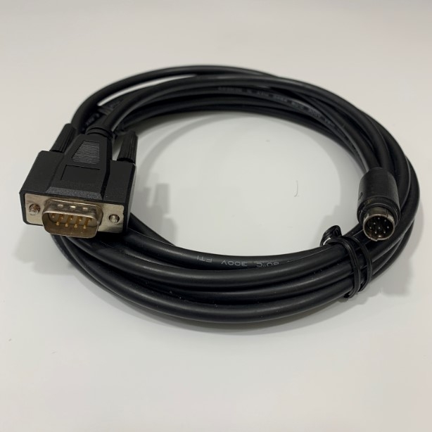 Cáp Lập Trình Kêt Nối Màn Hình HMI Weintek cMT Series eMT Series MT-iE MT-iP Với PLC Mitsubishi FX Series Communication RS485 Cable 5M