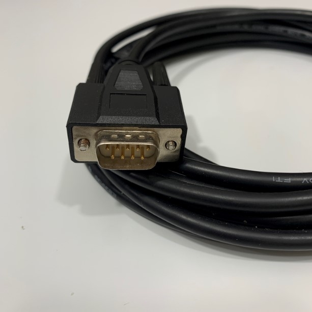 Cáp Lập Trình Kêt Nối Màn Hình HMI Weintek cMT Series eMT Series MT-iE MT-iP Với PLC Mitsubishi FX Series Communication RS485 Cable 5M