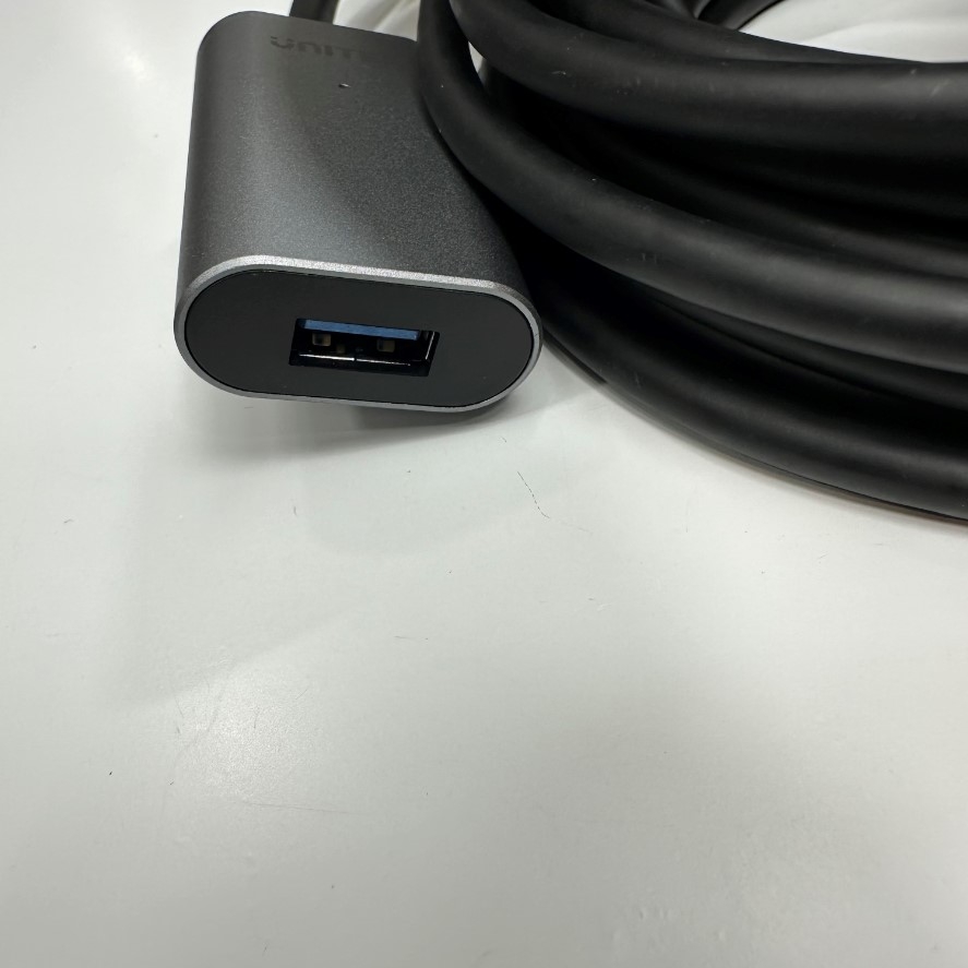 Cáp 10M 33ft UNITEK Extension Cable USB 3.0 Male to Female  with Power Adapter SuperSpeed 5Gbps For Industrial Camera, Hikrobot, Microscope Digital Camera USB3.0 Data Cable