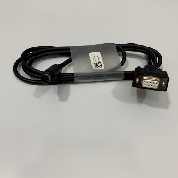 Cáp Lập Trình GT01-C30R2-6P Cable 1M For Màn Hình Mitsubishi HMI GT15/GT15 Series Với PLC Mitsubishi MELSEC Q Series Communication RS232 Có Chống Nhiễu Shielded