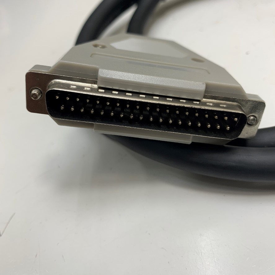 Cáp Máy Cắt Laser Công Nghiệp Dài 1.4M 4.7ft Cable DB37 37 Pin Male to Female Serial Extension Cable 40 Core ILSAN E211405 80°C 300V 40CX24AWG (0.2SQ) OD 11mm For Fiber Laser Marking Machine
