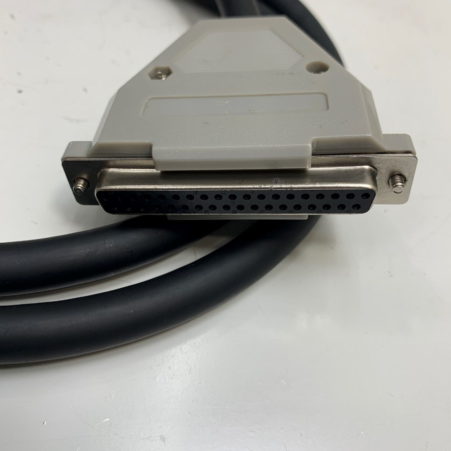 Cáp Máy Cắt Laser Công Nghiệp Dài 1.4M 4.7ft Cable DB37 37 Pin Male to Female Serial Extension Cable 40 Core ILSAN E211405 80°C 300V 40CX24AWG (0.2SQ) OD 11mm For Fiber Laser Marking Machine