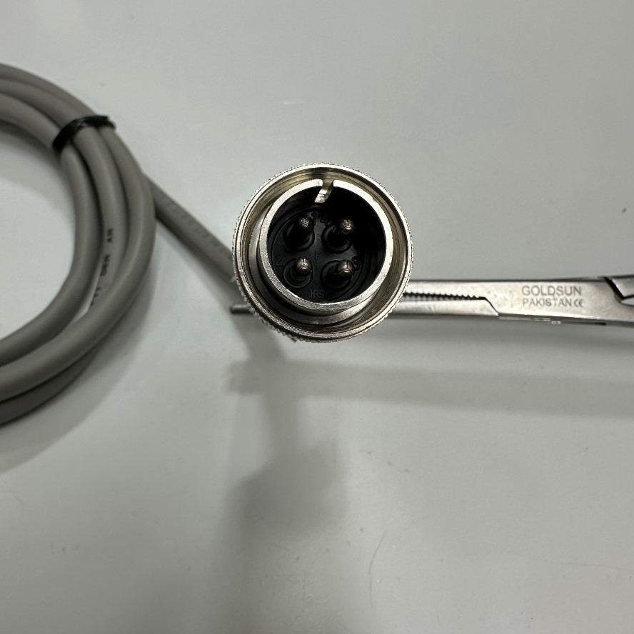 Cáp 1.2M 4ft Cable Connector Hirose RM15TP-4PA(71) 4 Pin Male Circular to Apex PLT-164-P-R 4 Pin Female Circular For Signal and Power Cable Industrial