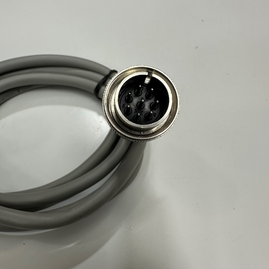 Cáp 1.1M 3.7ft Cable Connector Hirose RM15TP-8PH(71) 8 Pin Male Circular to Apex PLT-165-P-R 5 Pin Female Circular For Signal and Power Cable Industrial