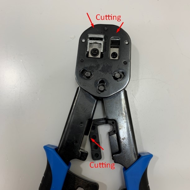 Kìm Bấm Mạng Xuyên Thấu NOVA CC-15-00060 RJ45 Crimping Stripping & Cutting Tool Ethernet For Cat6 Cat5e RJ45 UTP/STP RJ11 and RJ12 Telephone Connectors