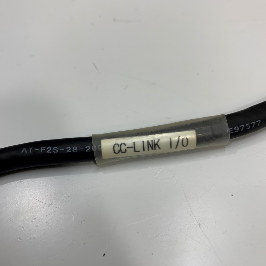 Cáp CC-LINK I/O Original PLC Cable FN40 40 Pin A6CON1 to IDC 40 Pin Dài 0.3M 1Ft For Mitsubishi Q Series PLC Programming I/O module with PLC Control Cable