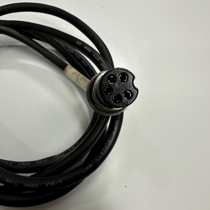 Cáp 1.6M 5.3ft Cable Connector Hirose RM15TP-8PH(71) 8 Pin Male Circular to Apex PLT-165-P-R 5 Pin Female Circular For Signal and Power Cable Industrial