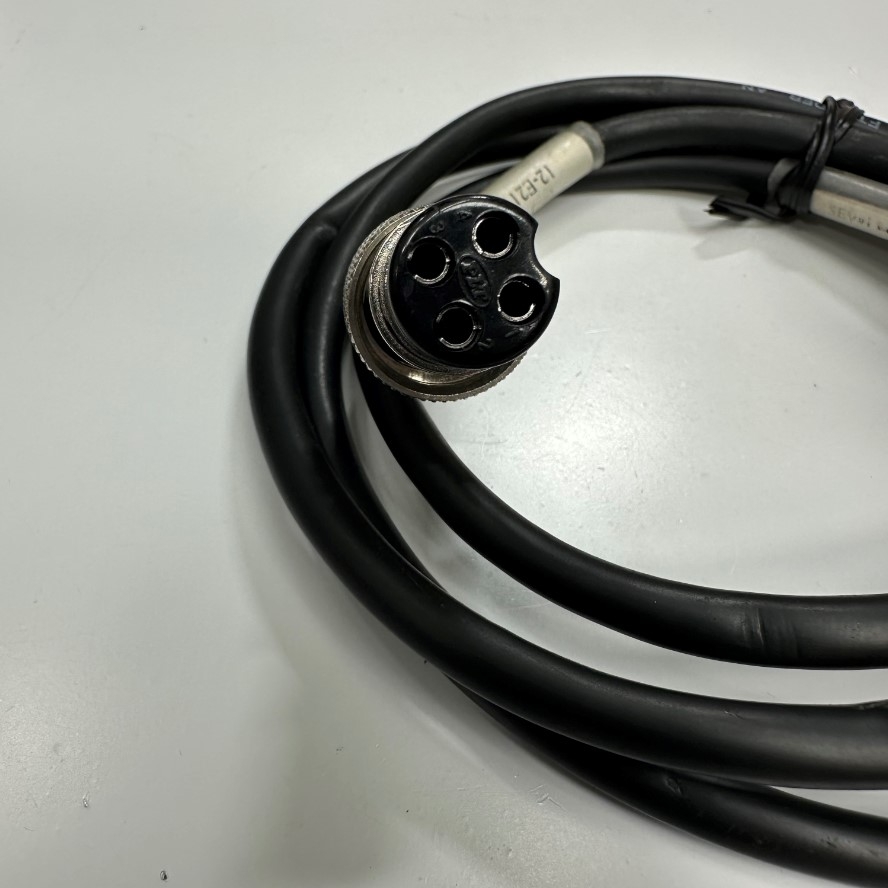 Cáp 1M 3.3ft Cable Connector Hirose RM15TP-4PA(71) 4 Pin Male Circular to Apex PLT-164-P-R 4 Pin Female Circular For Signal and Power Cable Industrial