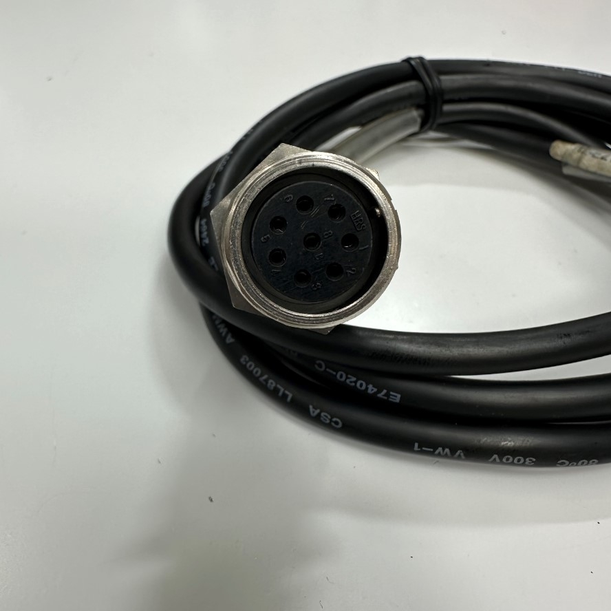 Cáp 1.4M 4.6ft Cable Connector Hirose RM15TP-8PH(71) 8 Pin Male Circular to Hirose RM15TRH-8S(71) 8 Pin Female Circular For Signal and Power Cable Industrial