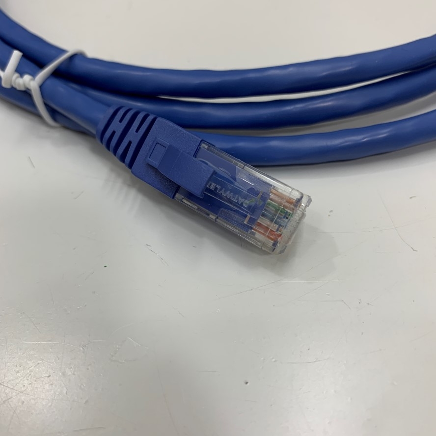 Cáp Mạng Đúc OEM UC-CMC020-01A Dài 2M 7ft Cable Blue CAT6 UTP 24AWG Industrial Ethernet Gigabit RJ45 For HMI PLC Ethernet RJ45 Cable