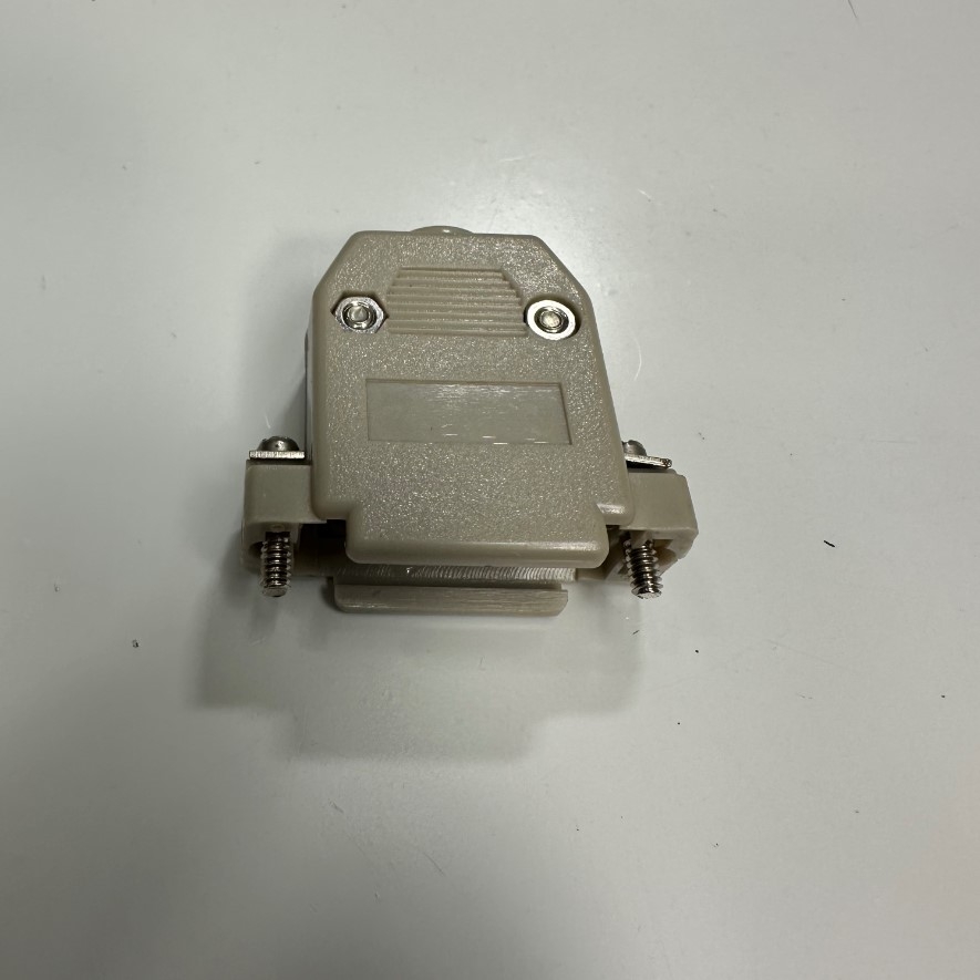 Vỏ Ốp Đầu Jack Connfly D-Sub DB15 HD26 Plastic Hood Cover Gray For industrial Servo Motor, Medical Interface I/O Control Cable, Studio Audio Cable