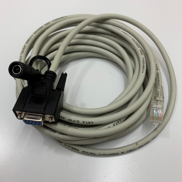 Cáp 55-55000-3 Honeywell 9.5ft Dài 3M RS232 Cable For Barcode Honeywell Eclipse MS5145 Xenon 1900 Với CMC503 Barcode Data Collector and Computer