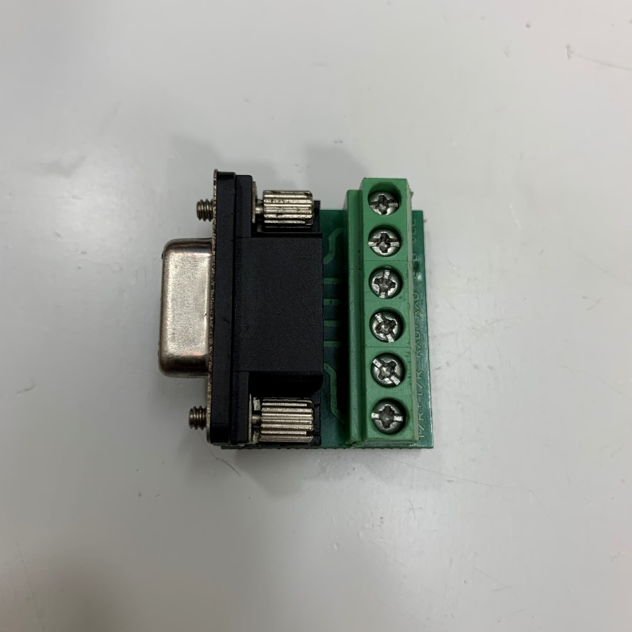 RS422/RS485 Serial DB9 Female to Terminal Block Adapter Connector