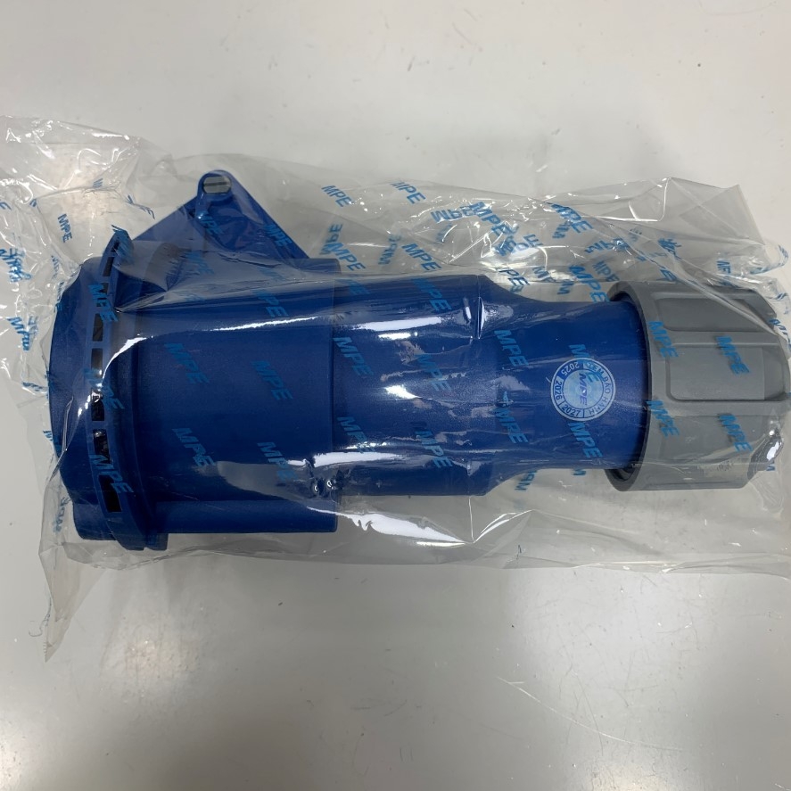 Ổ Cắm Điện Công Nghiệp Blue MPE IP44 2P+E 32A-6h 250V MPN2-223 Induatrial Connector 3 Pin Female Industrial Power Socket