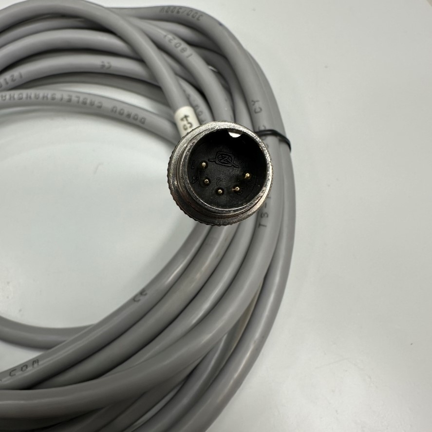 Cáp 5M 17ft Connector AISG DIN 5 Pin Male to GDS 207 3 Pin Valve Connector For GDS Industrial Standard Signal and Power Cable Industrial