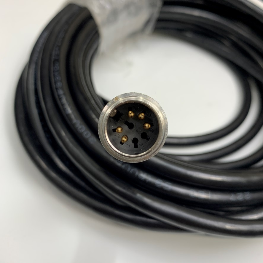 Cáp Điều Khiển Công Nghiệp Connector AISG 5 Pin DIN Male to 8 Pin Female AISG Extension Serial Straight Cable Dài 5M 17ft For Control Industrial Cable 300V RVVPS 3 x 0.75mm² + 1 x 2 x 0.75mm²