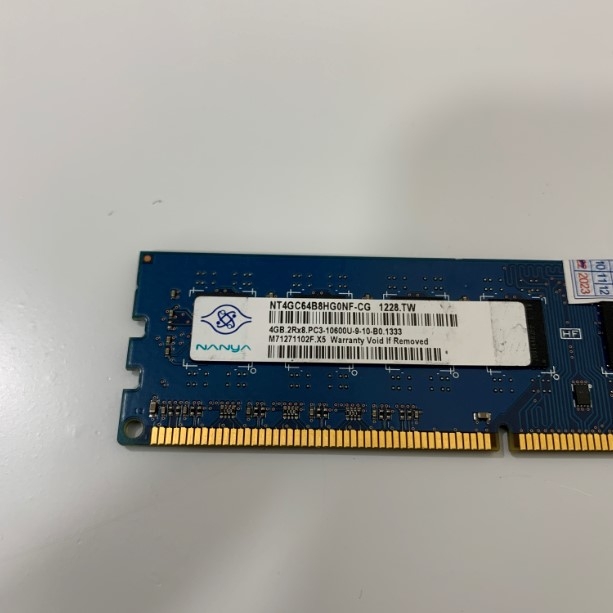 Bộ Nhớ Ram Máy Tính Đồng Bộ 4GB 1333MHz PC3-10600 1.5V DDR3-1333 UDIMM 2RX8 Desktop Memory Ram Module