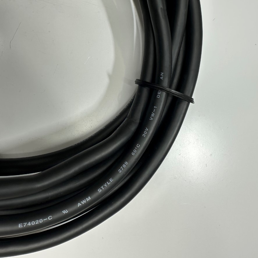 Cáp 3.5M 11.7ft SCSI Connector 3M 10336 MDR 36 Pin Male to Male Pitch 1.27mm with 60 Degree Metal Gold Plated Latch Clip Black OD 7.6mm Cable For Servo Drive I/O Signal Cable