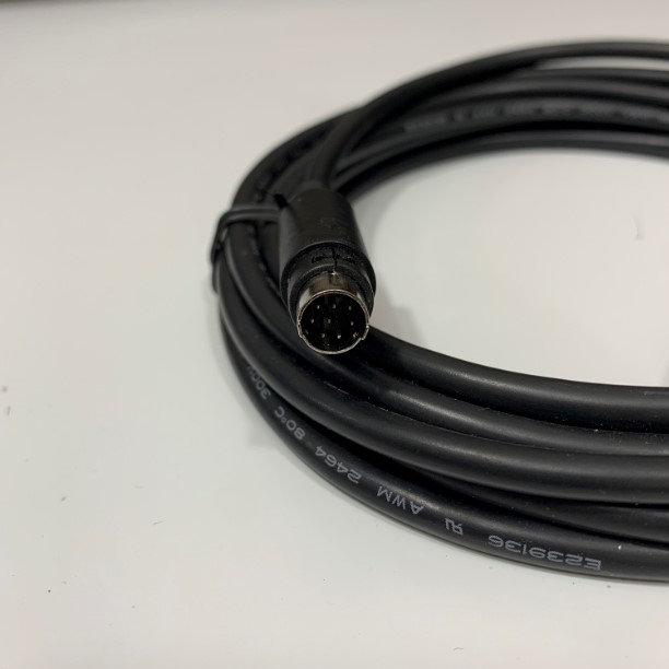 Cáp Lập Trình Siemens 6XV1440-2QH32 Cable RS422 Length 3.2M For Siemens Operator Panel TD10, TD20, OP30 OP20/240 to PLC Mitsubishi FX Series