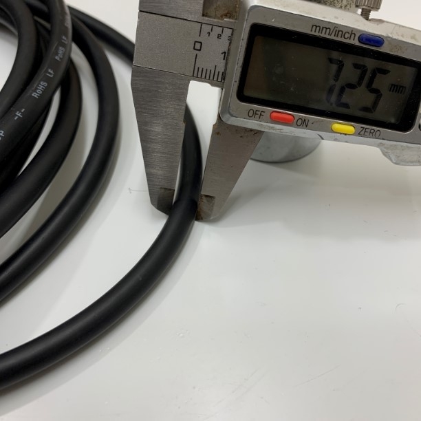 Cáp Tín Hiệu 7ft Dài 2M SHIN HWA 40 Core x 0.05mm² AT-F2S-20P E97577 AWM 20276 VW-1 80C 30V 30AWG x 20P OD 7.2mm For Servo Driver