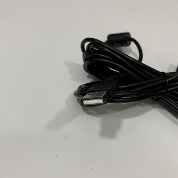 Cáp Lập Trình Kết Nối Màn Hình HMI Weintek TK6070iP Với Máy Tính Communication Cable USB Type A to Mini USB Black Length 5M