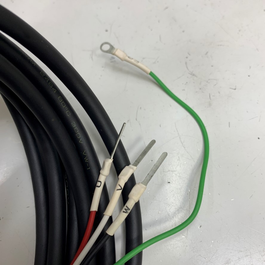 Cáp Nguồn Động Cơ 3M 10ft DPMH-3P12PA-T03 Cable Connector MX-5559-04P Molex 4 Pin 4.2mm Pitch to 4 Core Cable TAIYO 18AWG 4 x 0.75mm² 300V For Servo Motor Encoder Power Cable