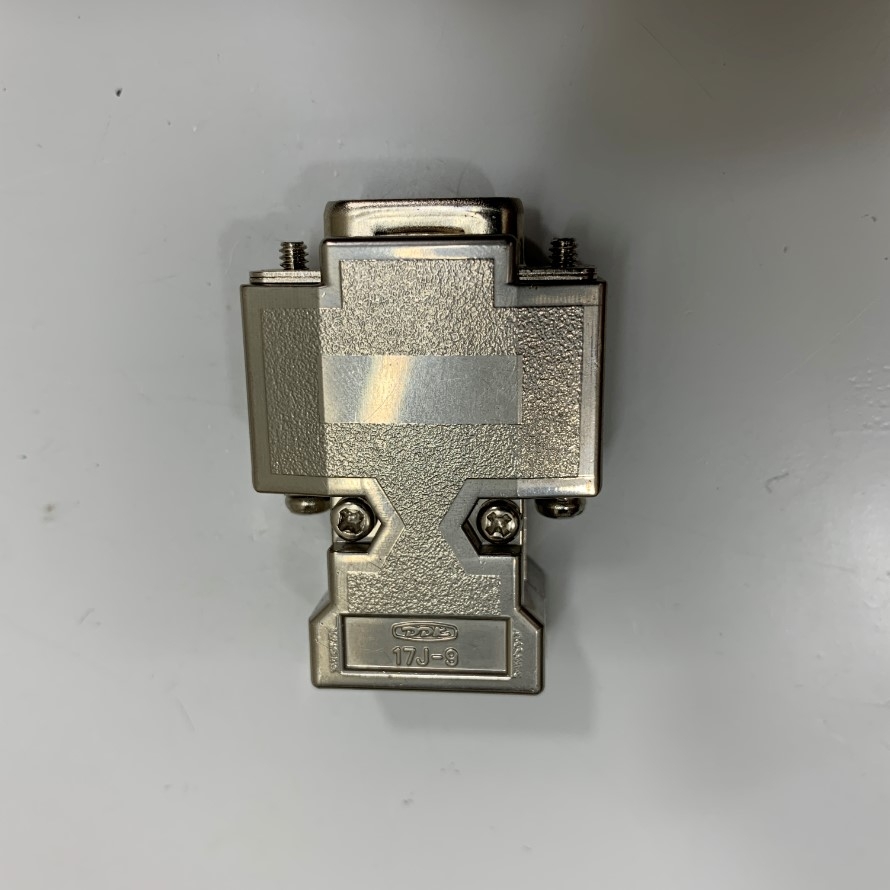 Bộ Rắc Hàn DDK 17J-9 Jack Metal Connector RS232 DB9 Male Gold Plated Shell Kit 9 Pin Serial Port For RS232\RS422\RS485 Communication Cable