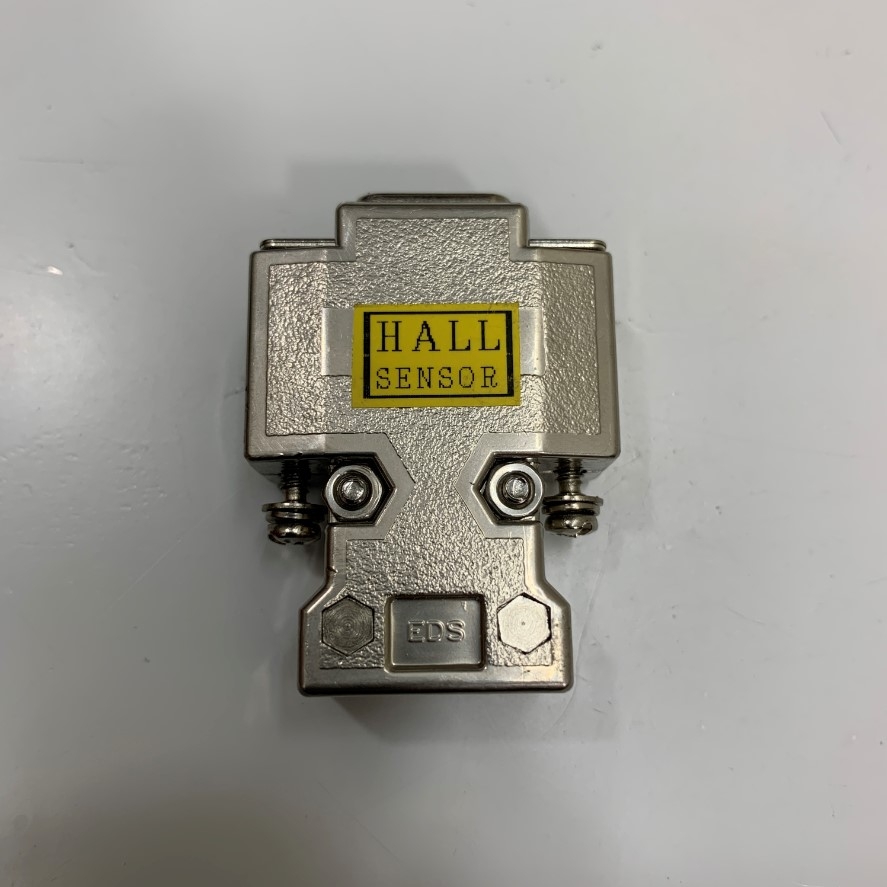 Bộ Rắc Hàn EDS EDH-09 Jack Metal Connector RS232 DB9 Female Gold Plated Shell Kit 9 Pin Serial Port For PLC/HMI/ Servo Driver Communication Cable