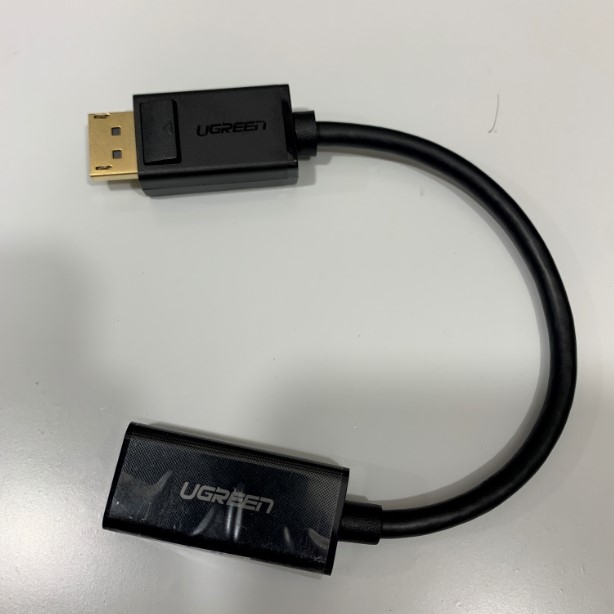 Cáp Chuyển Displayport to HDMI Ugreen 40362 DP 1.2 to HDMI Video Converter 1080P For Monitor/TV