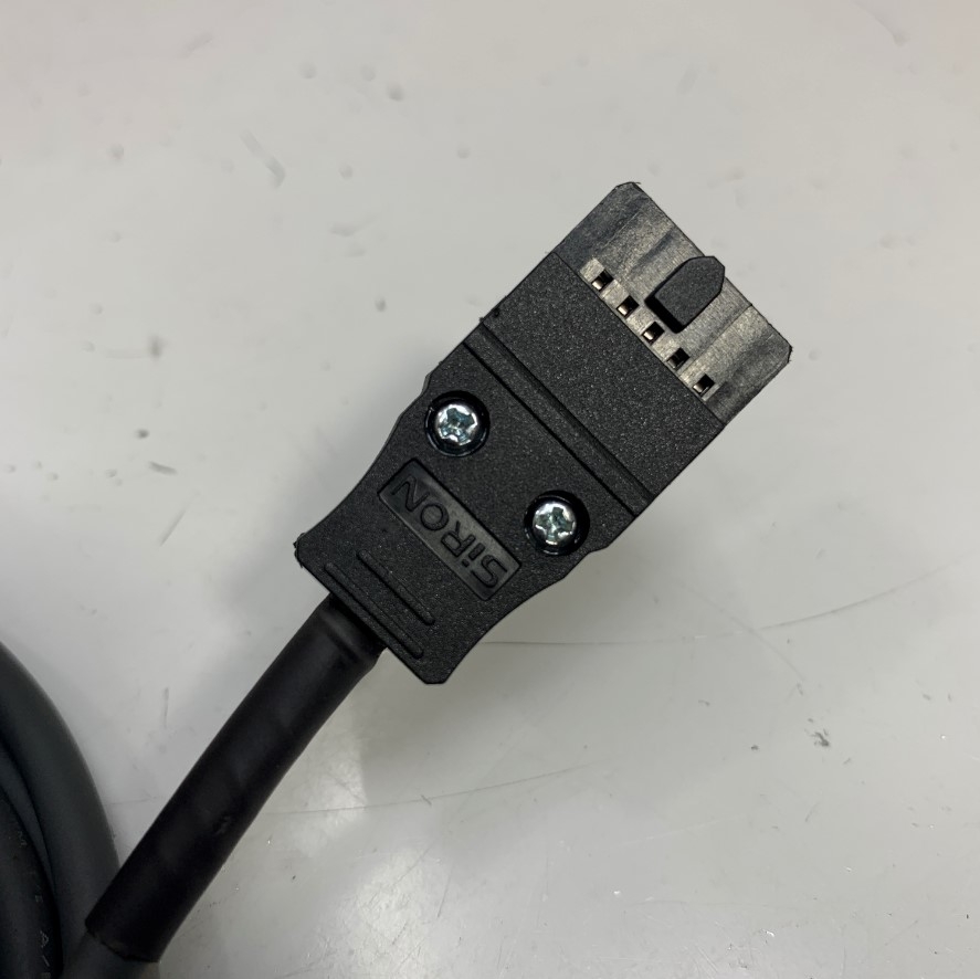 Cáp 2.4M 8ft Siron Round Cable IDC 10 Pin Female Pitch 2.54mm to 10 Core Ends Cable E14800 28AWG 80°C 30V OD Ø 5.0mm For I/O Communication CNC/PLC Cable
