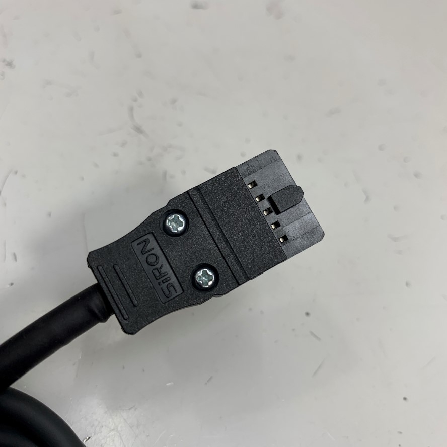 Cáp 0.5M 1.7ft Siron Round Cable IDC 10 Pin Female Pitch 2.54mm to 10 Core Ends Cable E14800 28AWG 80°C 30V OD Ø 5.0mm For I/O Communication CNC/PLC Cable