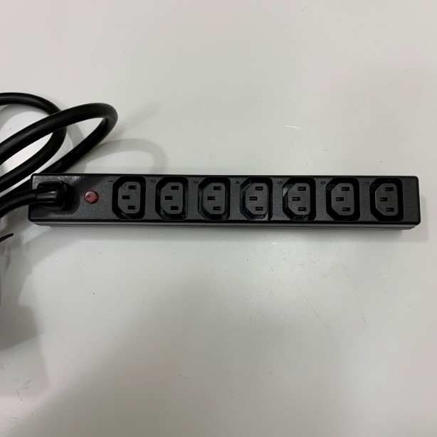 HP RACK Modular PDU Extension Bar Series HSTNR-PS03 411273-02 417585-001 7 Ports C13 10A Input Power Plug With Cord Connection IEC320 C20 16A 100-240 VAC 50/60Hz