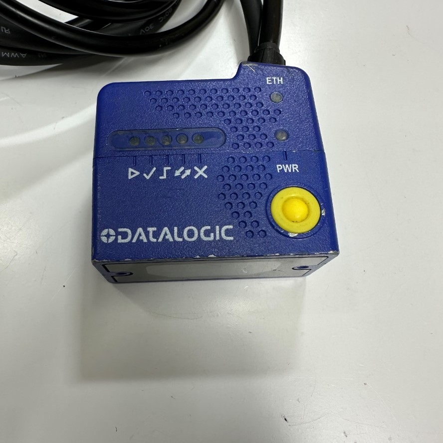 Datalogic M120 210-010 Industrial Barcode Scanner Connector M12 4 Pin D-Code Female + M12 17 Pin A-Code Male Hàng Đã Qua Sử Dụng